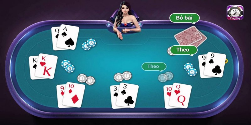 Theo luật chơi Poker Call có nghĩa là theo cược